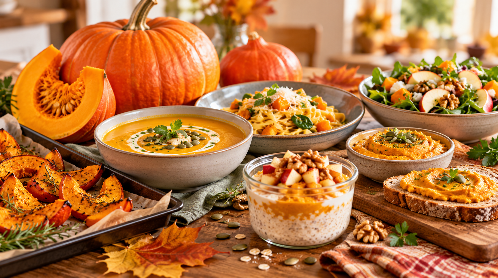 Kürbis einmal anders: 7 einfache Ideen für die Herbstküche