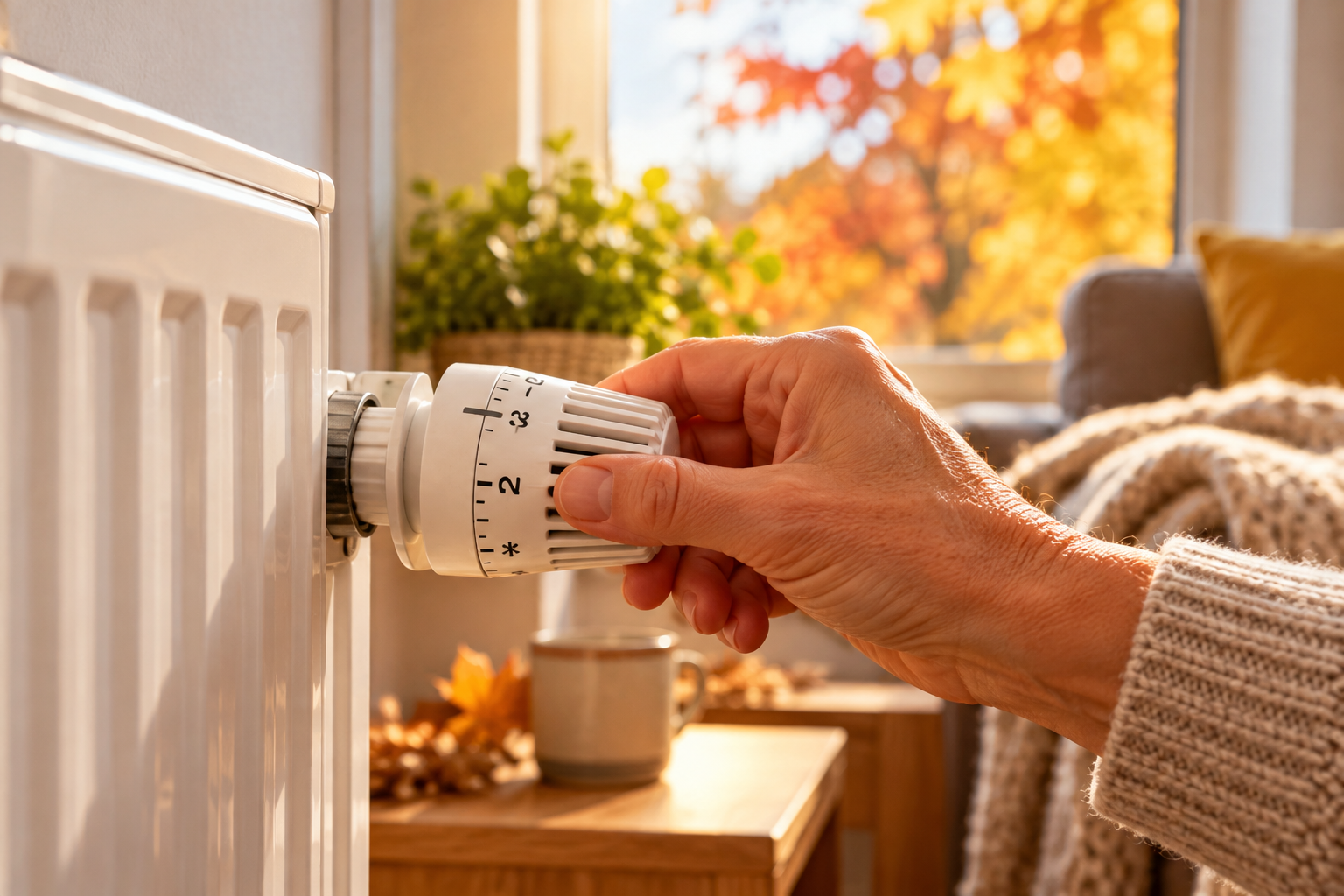 Heizkosten sparen: 10 einfache Maßnahmen für den Herbst